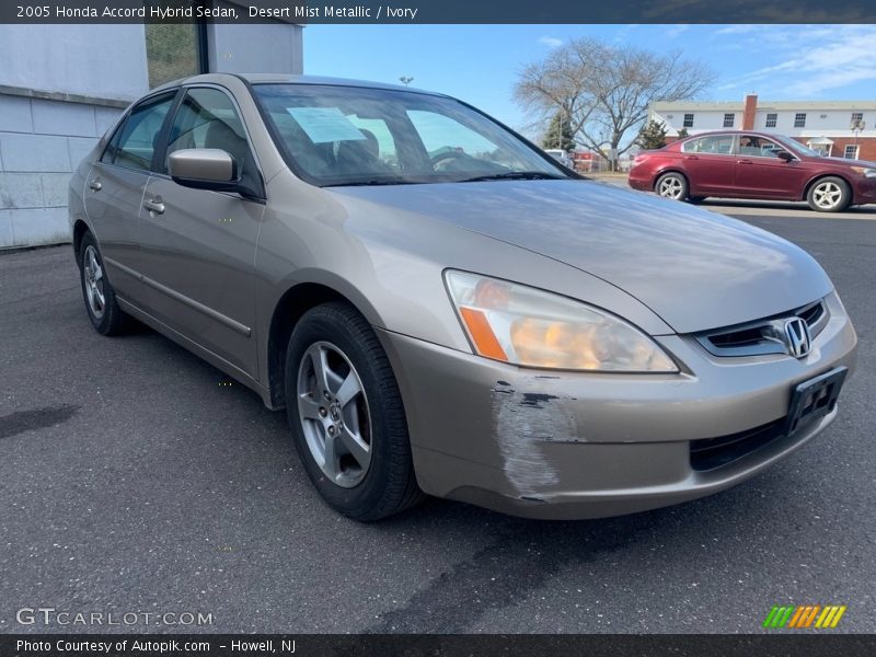 Desert Mist Metallic / Ivory 2005 Honda Accord Hybrid Sedan