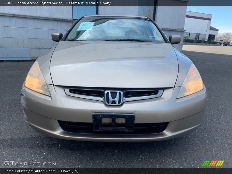 Desert Mist Metallic / Ivory 2005 Honda Accord Hybrid Sedan