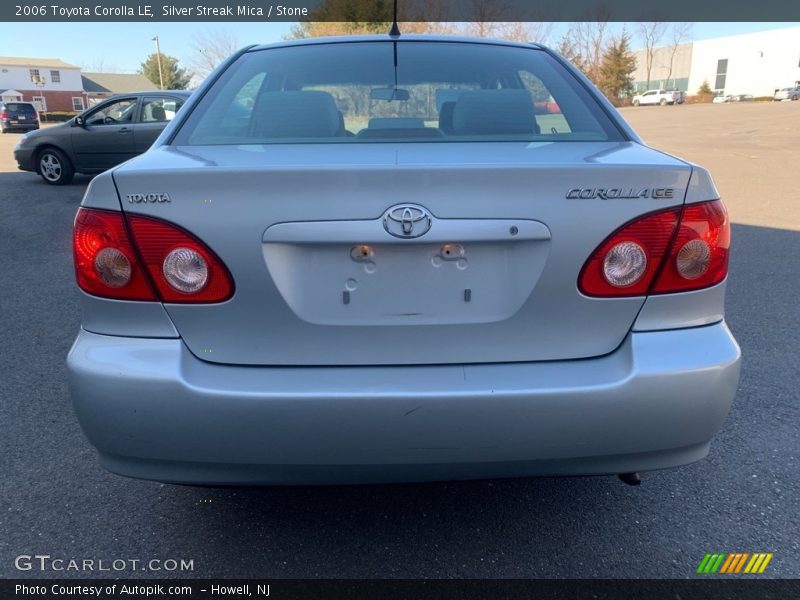 Silver Streak Mica / Stone 2006 Toyota Corolla LE