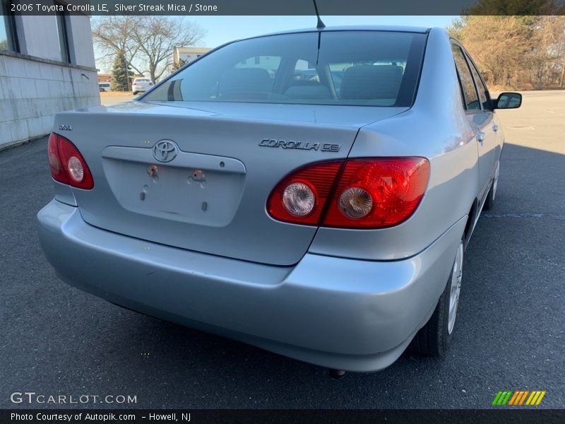 Silver Streak Mica / Stone 2006 Toyota Corolla LE