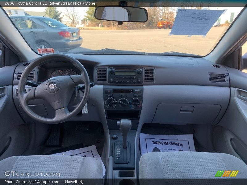 Silver Streak Mica / Stone 2006 Toyota Corolla LE