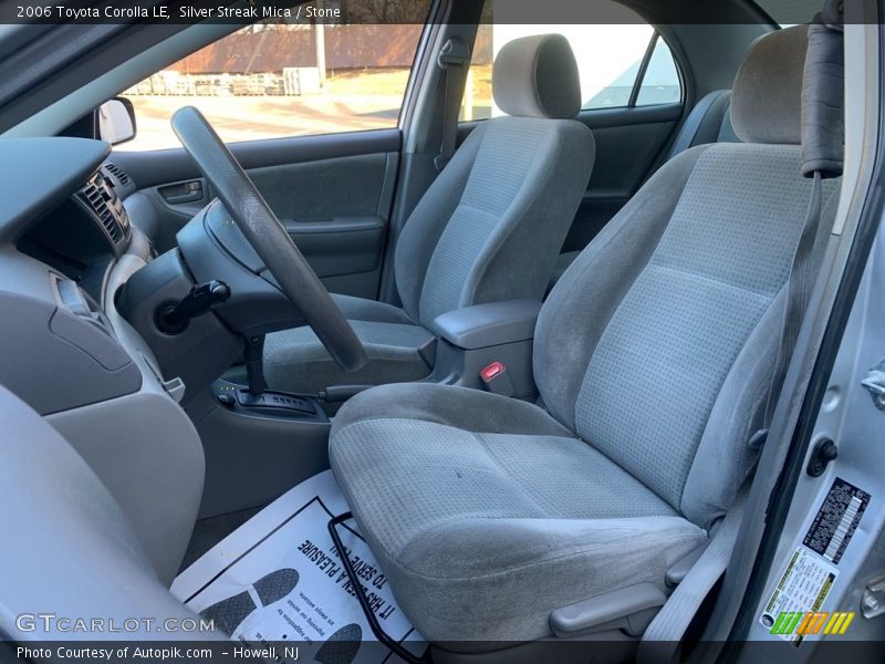 Silver Streak Mica / Stone 2006 Toyota Corolla LE