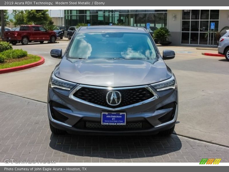 Modern Steel Metallic / Ebony 2019 Acura RDX Technology