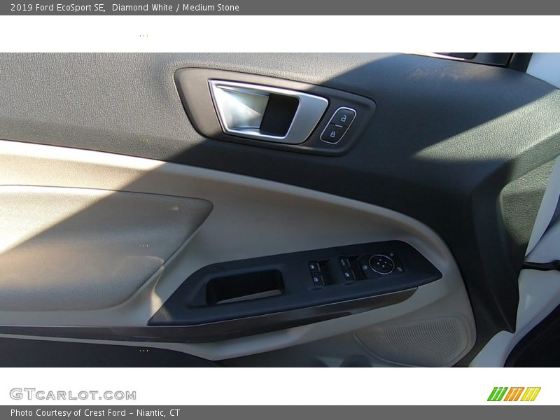 Diamond White / Medium Stone 2019 Ford EcoSport SE