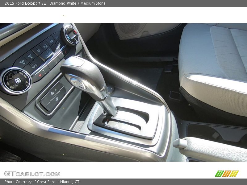 Diamond White / Medium Stone 2019 Ford EcoSport SE