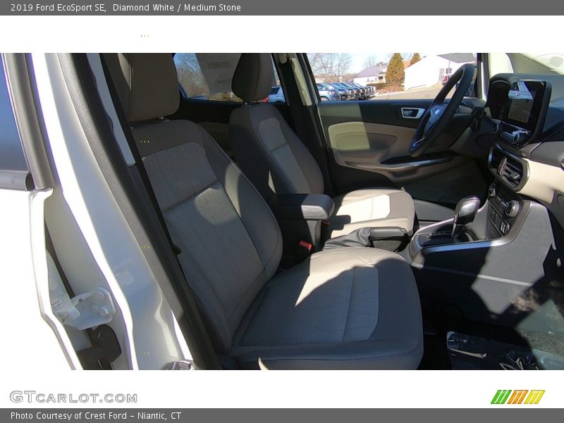 Diamond White / Medium Stone 2019 Ford EcoSport SE