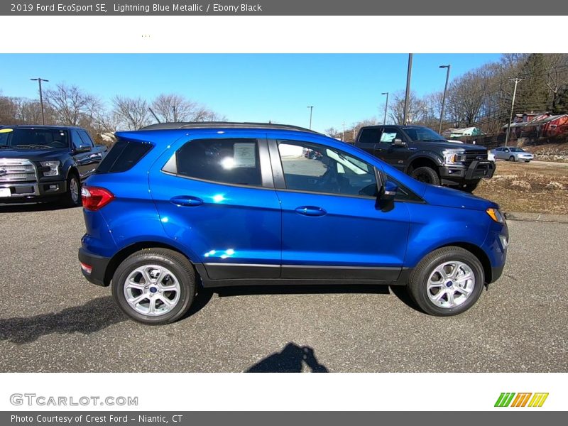 Lightning Blue Metallic / Ebony Black 2019 Ford EcoSport SE