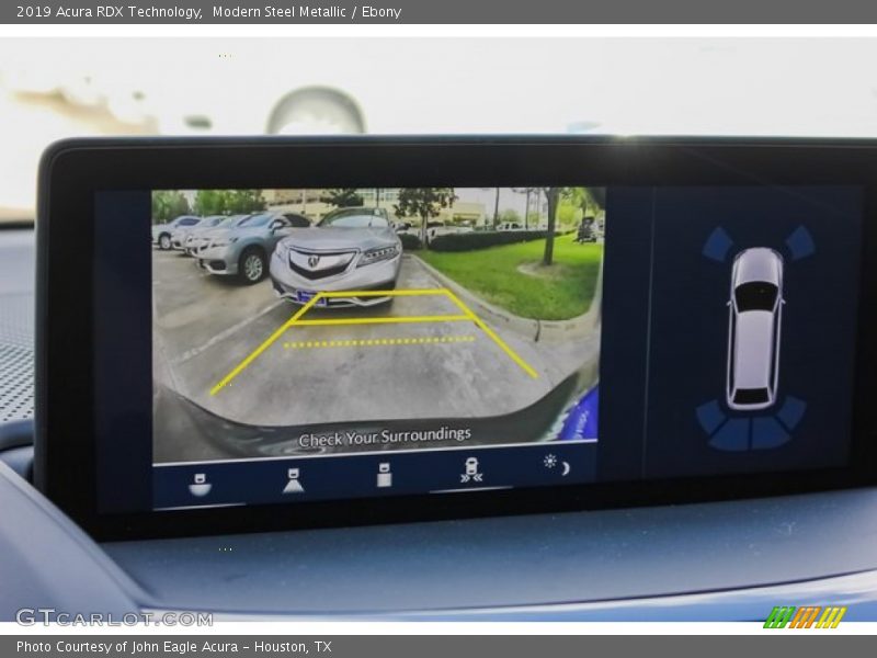 Modern Steel Metallic / Ebony 2019 Acura RDX Technology