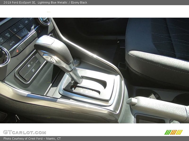 Lightning Blue Metallic / Ebony Black 2019 Ford EcoSport SE