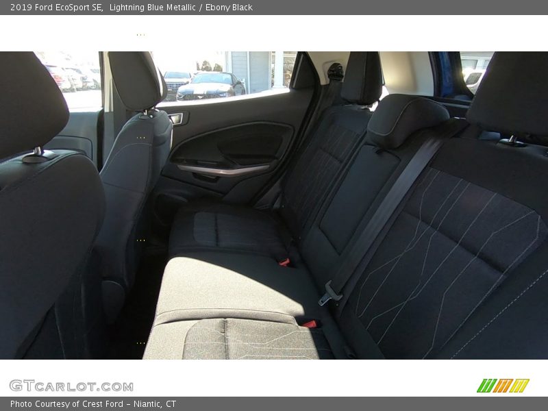 Lightning Blue Metallic / Ebony Black 2019 Ford EcoSport SE