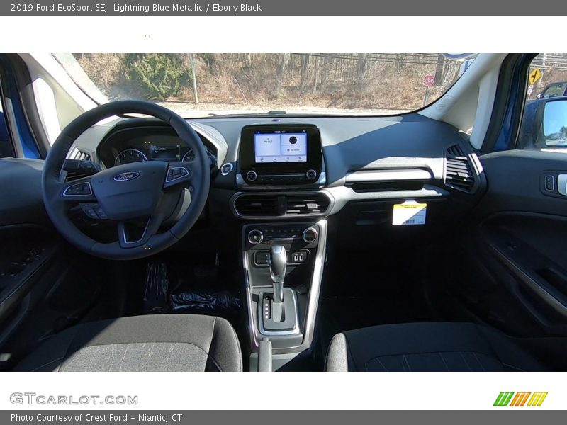 Lightning Blue Metallic / Ebony Black 2019 Ford EcoSport SE