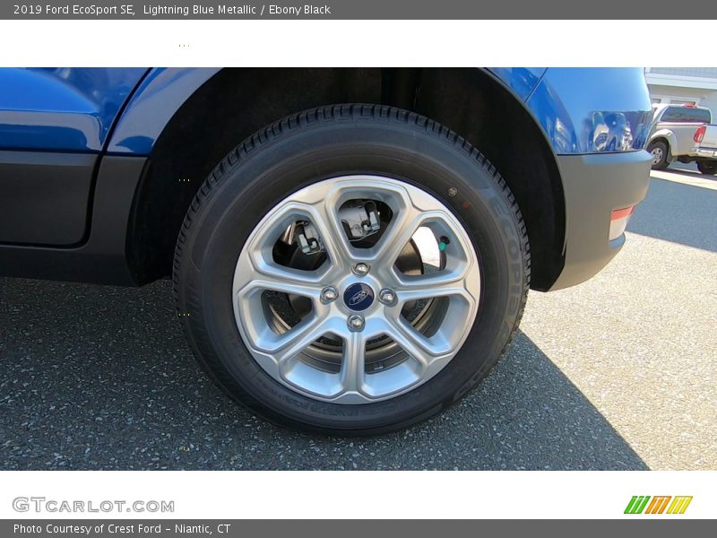 Lightning Blue Metallic / Ebony Black 2019 Ford EcoSport SE