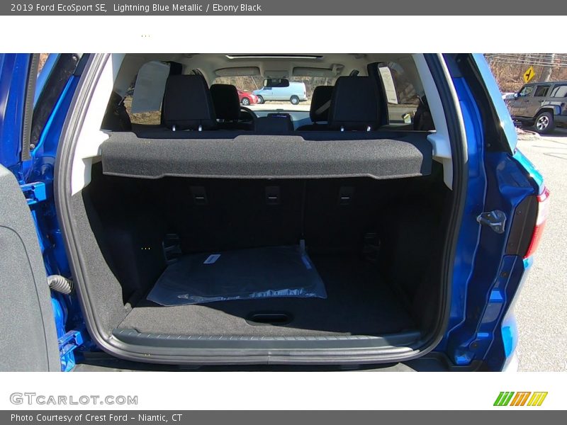 Lightning Blue Metallic / Ebony Black 2019 Ford EcoSport SE