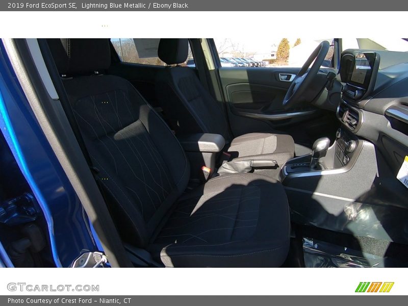 Lightning Blue Metallic / Ebony Black 2019 Ford EcoSport SE