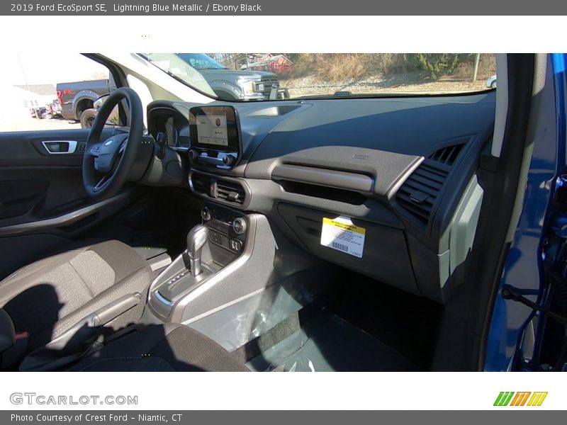 Lightning Blue Metallic / Ebony Black 2019 Ford EcoSport SE