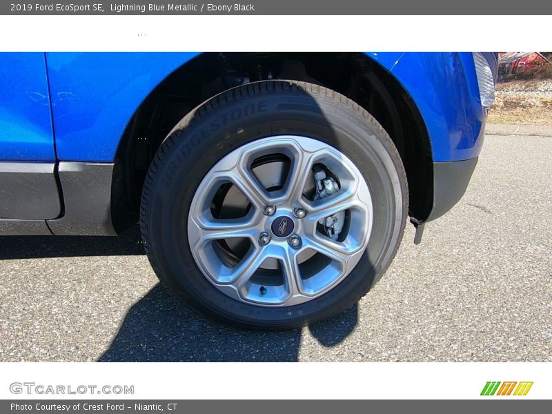 Lightning Blue Metallic / Ebony Black 2019 Ford EcoSport SE
