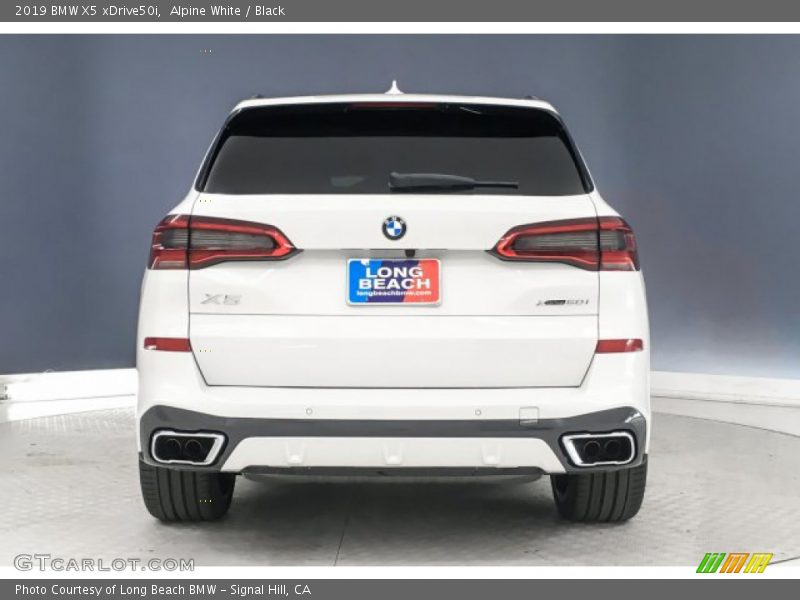 Alpine White / Black 2019 BMW X5 xDrive50i