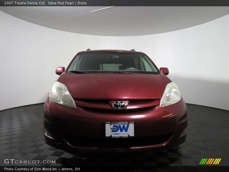Salsa Red Pearl / Stone 2007 Toyota Sienna XLE