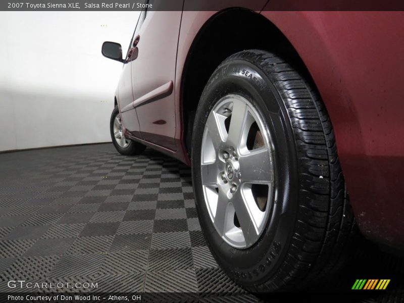 Salsa Red Pearl / Stone 2007 Toyota Sienna XLE