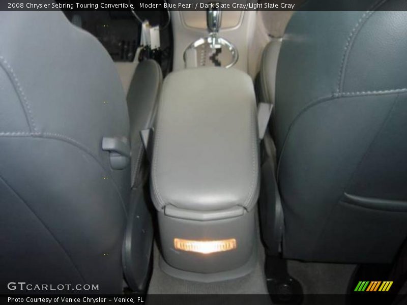 Modern Blue Pearl / Dark Slate Gray/Light Slate Gray 2008 Chrysler Sebring Touring Convertible