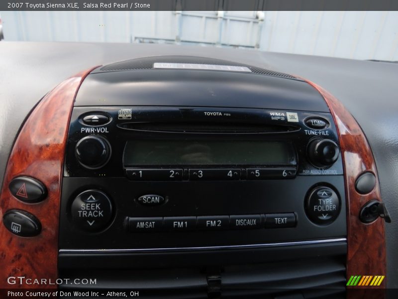 Salsa Red Pearl / Stone 2007 Toyota Sienna XLE