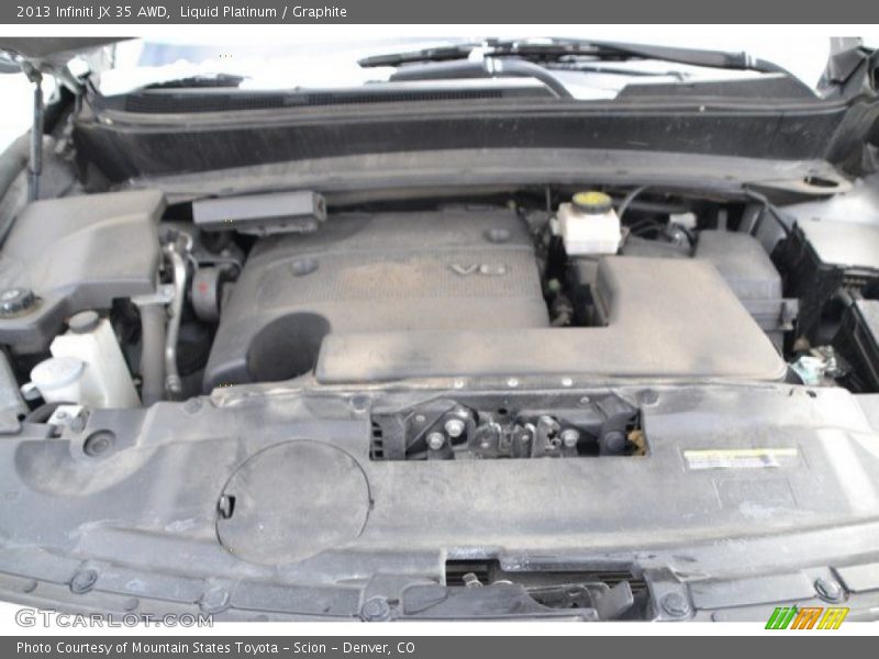 Liquid Platinum / Graphite 2013 Infiniti JX 35 AWD