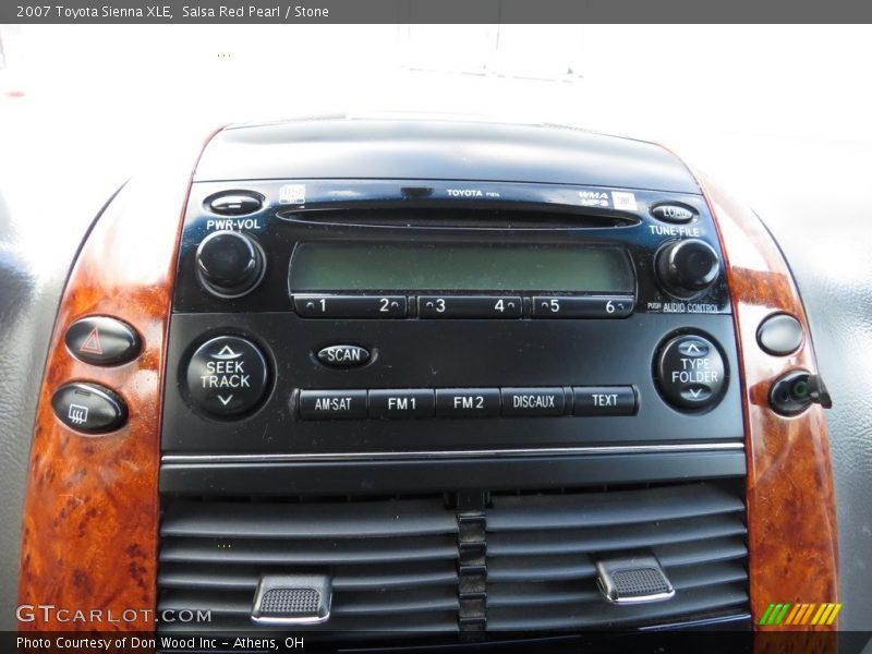 Salsa Red Pearl / Stone 2007 Toyota Sienna XLE