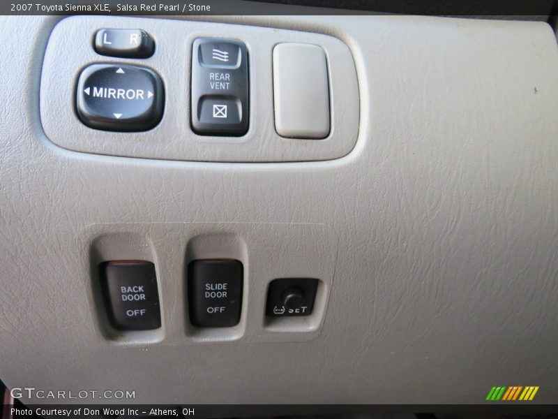 Salsa Red Pearl / Stone 2007 Toyota Sienna XLE