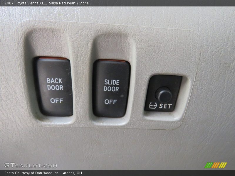 Salsa Red Pearl / Stone 2007 Toyota Sienna XLE