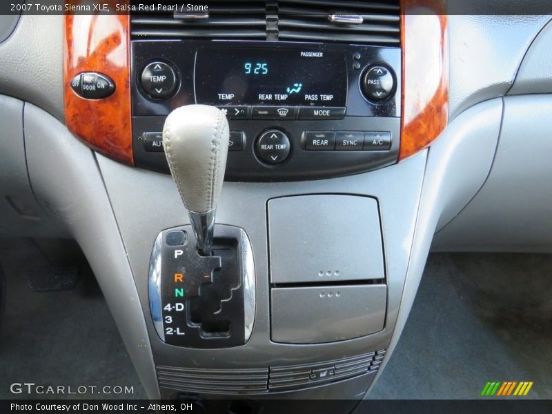 Salsa Red Pearl / Stone 2007 Toyota Sienna XLE