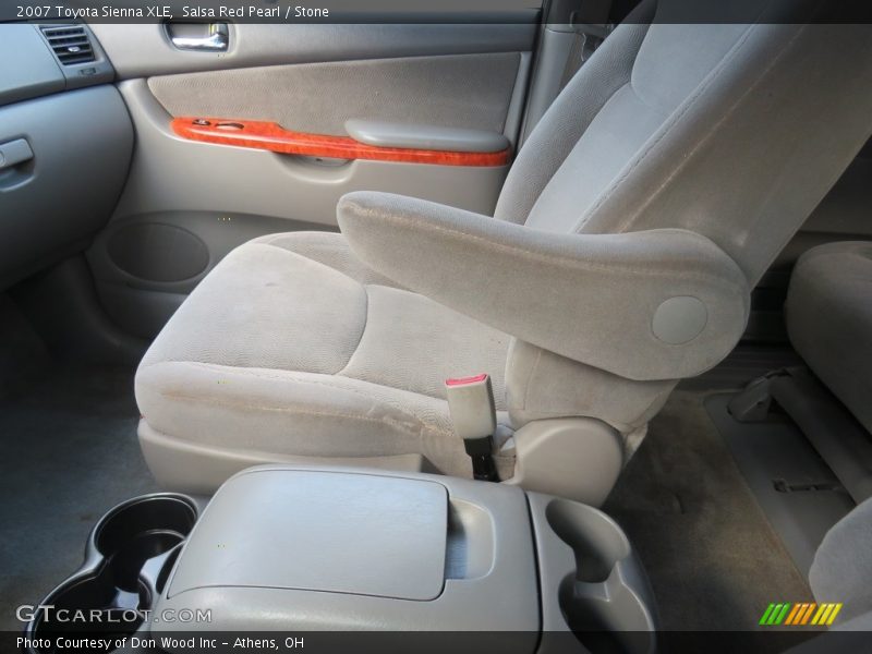 Salsa Red Pearl / Stone 2007 Toyota Sienna XLE