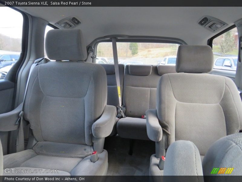 Salsa Red Pearl / Stone 2007 Toyota Sienna XLE
