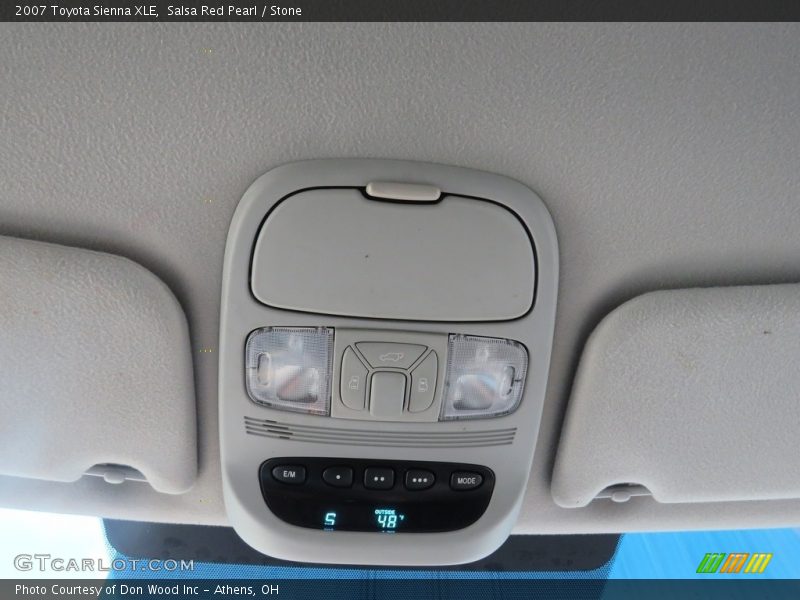 Salsa Red Pearl / Stone 2007 Toyota Sienna XLE