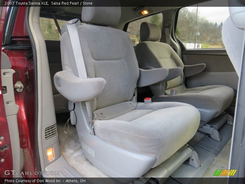 Salsa Red Pearl / Stone 2007 Toyota Sienna XLE