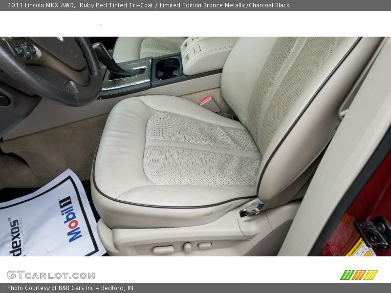 Ruby Red Tinted Tri-Coat / Limited Edition Bronze Metallic/Charcoal Black 2013 Lincoln MKX AWD