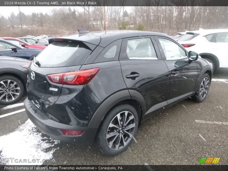 Jet Black Mica / Black 2019 Mazda CX-3 Touring AWD