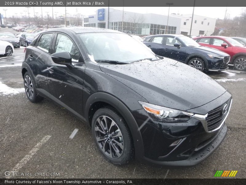 Jet Black Mica / Black 2019 Mazda CX-3 Touring AWD