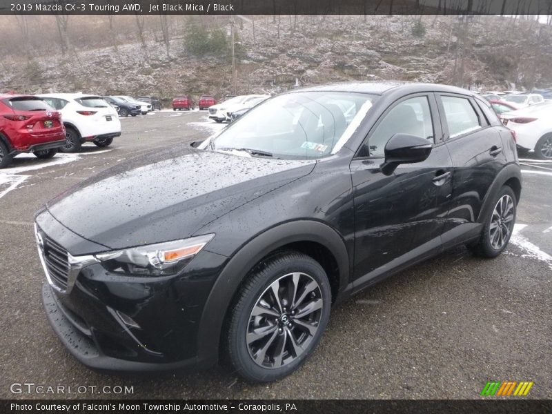 Jet Black Mica / Black 2019 Mazda CX-3 Touring AWD