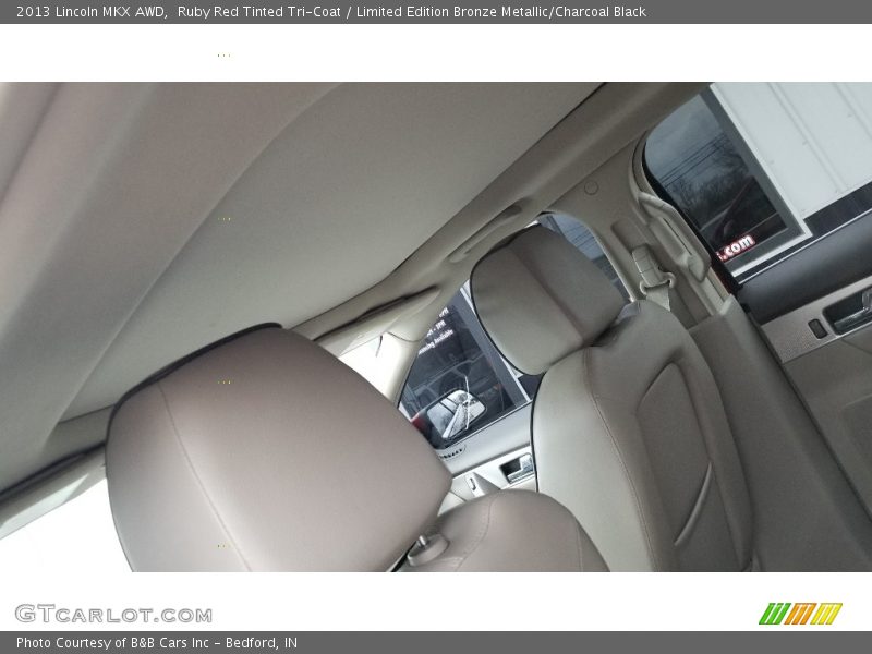 Ruby Red Tinted Tri-Coat / Limited Edition Bronze Metallic/Charcoal Black 2013 Lincoln MKX AWD