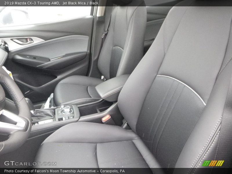 Jet Black Mica / Black 2019 Mazda CX-3 Touring AWD