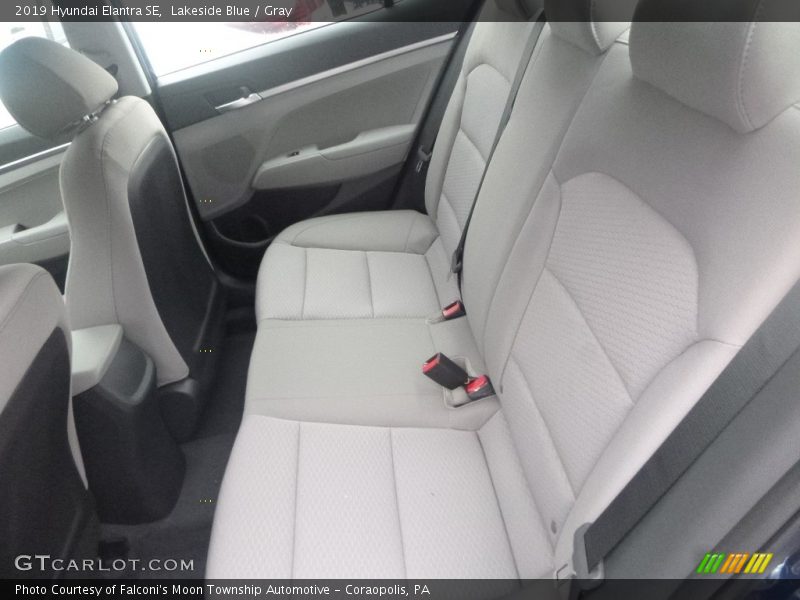 Lakeside Blue / Gray 2019 Hyundai Elantra SE