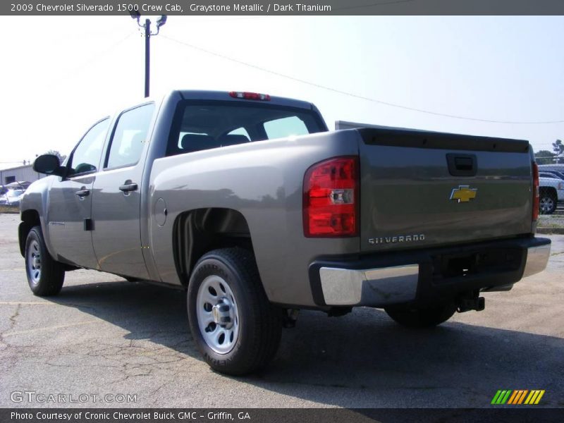 Graystone Metallic / Dark Titanium 2009 Chevrolet Silverado 1500 Crew Cab