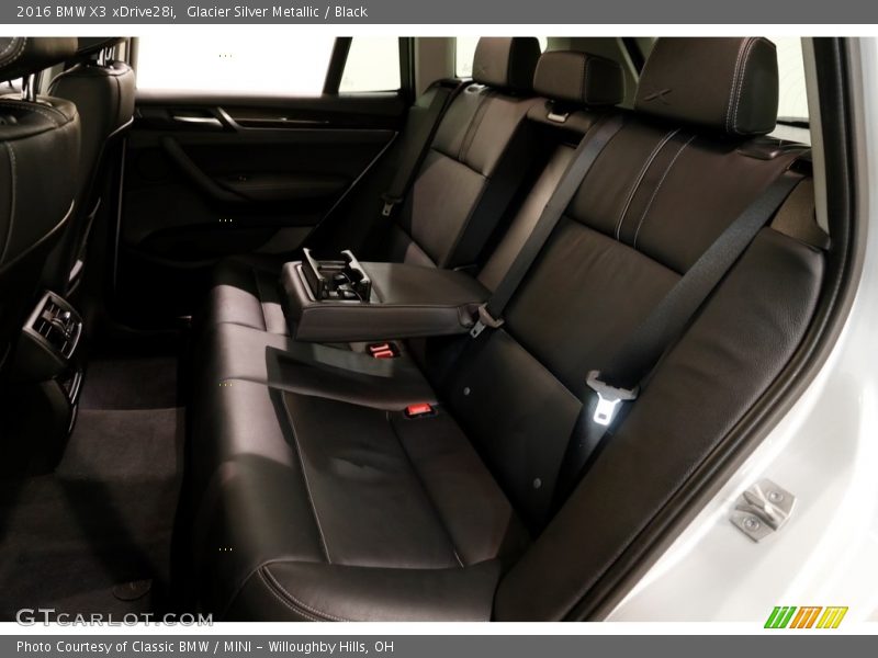 Glacier Silver Metallic / Black 2016 BMW X3 xDrive28i