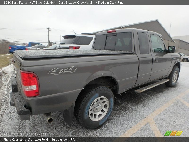 Dark Shadow Grey Metallic / Medium Dark Flint 2010 Ford Ranger XLT SuperCab 4x4