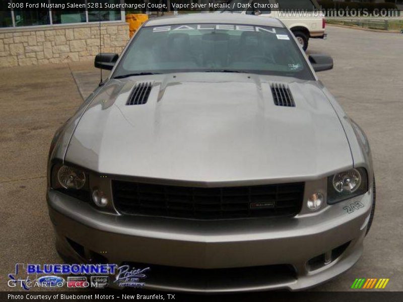 Vapor Silver Metallic / Dark Charcoal 2008 Ford Mustang Saleen S281 Supercharged Coupe