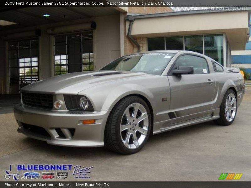Front 3/4 View of 2008 Mustang Saleen S281 Supercharged Coupe