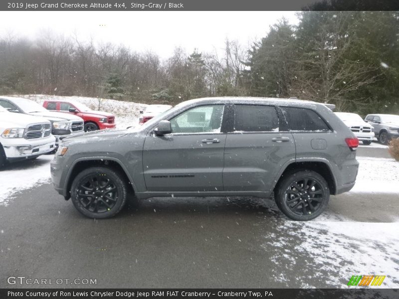 Sting-Gray / Black 2019 Jeep Grand Cherokee Altitude 4x4