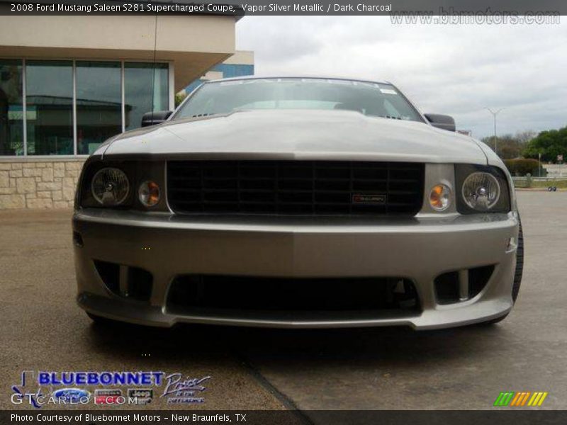 Vapor Silver Metallic / Dark Charcoal 2008 Ford Mustang Saleen S281 Supercharged Coupe