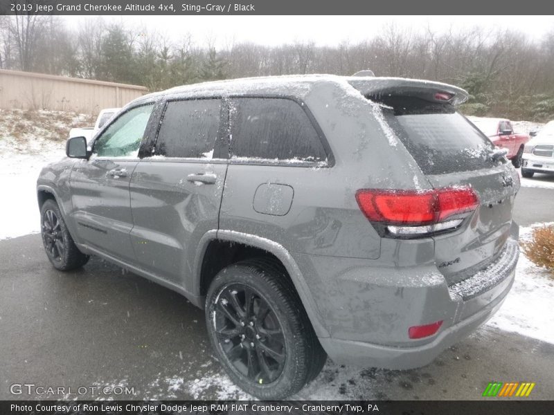 Sting-Gray / Black 2019 Jeep Grand Cherokee Altitude 4x4
