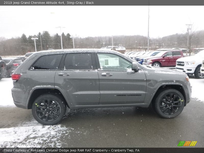Sting-Gray / Black 2019 Jeep Grand Cherokee Altitude 4x4